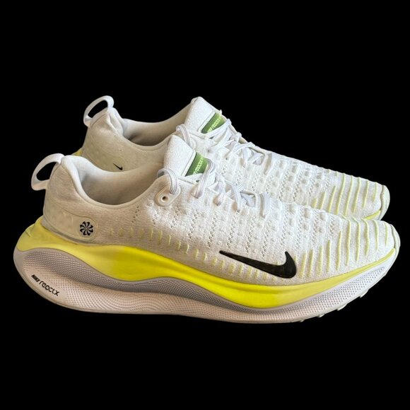 Nike Other - Size 12 Nike ReactX Infinity Run 4 Running White Lemon Twist DR2665-101 Men